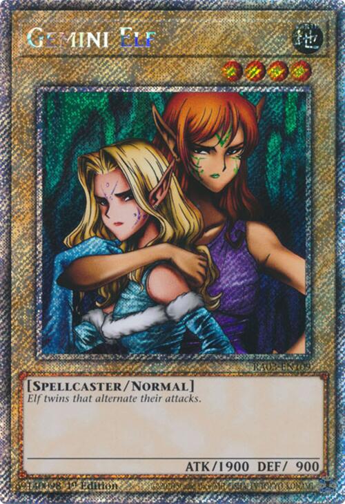 Gemini Elf (Platinum Secret Rare) [RA03-EN109] Platinum Secret Rare | Good Games Morley