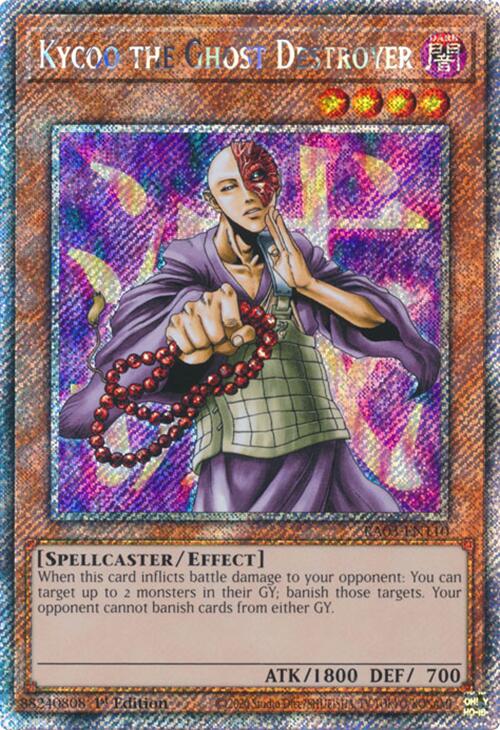 Kycoo the Ghost Destroyer (Platinum Secret Rare) [RA03-EN110] Platinum Secret Rare | Good Games Morley