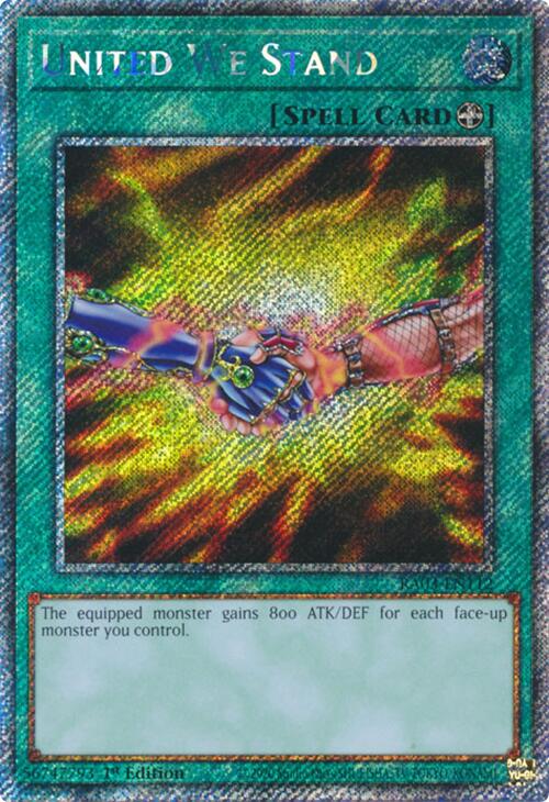 United We Stand (Platinum Secret Rare) [RA03-EN112] Platinum Secret Rare | Good Games Morley