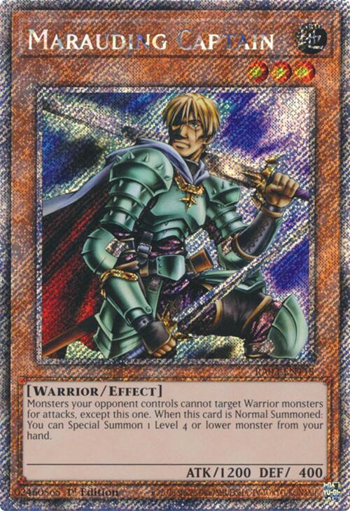 Marauding Captain (Platinum Secret Rare) [RA03-EN118] Platinum Secret Rare | Good Games Morley