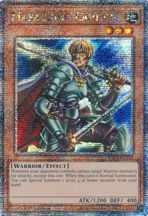 Marauding Captain (Quarter Century Secret Rare) [RA03-EN118] Quarter Century Secret Rare | Good Games Morley