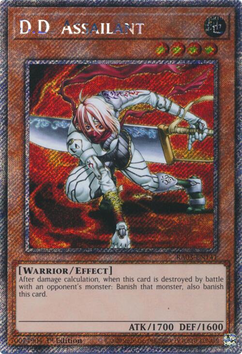 D.D. Assailant (Platinum Secret Rare) [RA03-EN141] Platinum Secret Rare | Good Games Morley