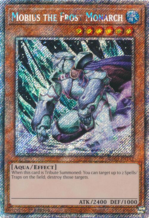 Mobius the Frost Monarch (Platinum Secret Rare) [RA03-EN142] Platinum Secret Rare | Good Games Morley