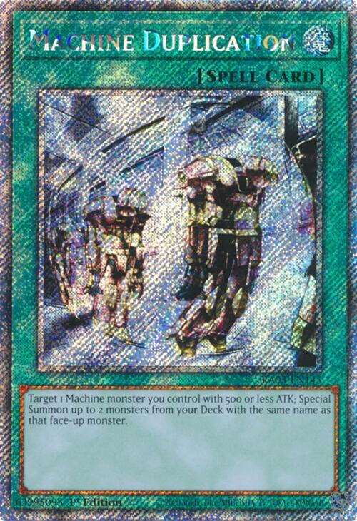 Machine Duplication (Platinum Secret Rare) [RA03-EN145] Platinum Secret Rare | Good Games Morley