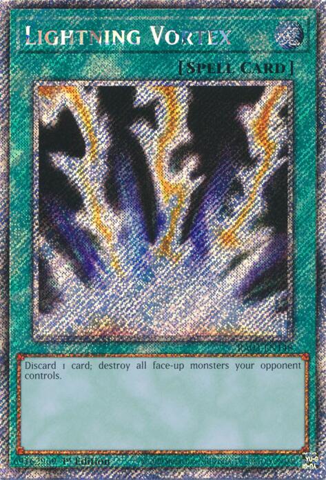 Lightning Vortex (Platinum Secret Rare) [RA03-EN148] Platinum Secret Rare | Good Games Morley