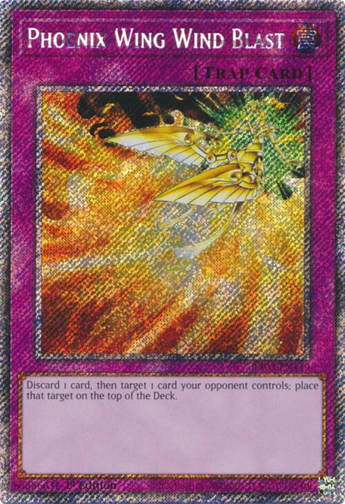 Phoenix Wing Wind Blast (Platinum Secret Rare) [RA03-EN149] Platinum Secret Rare | Good Games Morley