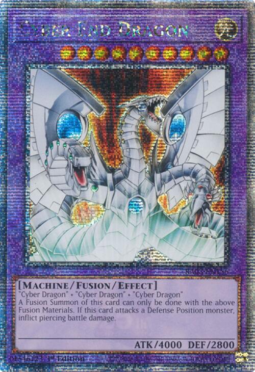 Cyber End Dragon (Quarter Century Secret Rare) [RA03-EN156] Quarter Century Secret Rare | Good Games Morley