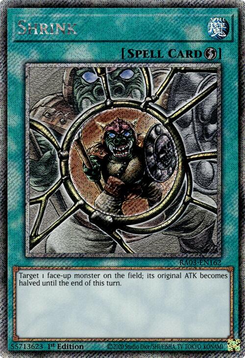 Shrink (Platinum Secret Rare) [RA03-EN162] Platinum Secret Rare | Good Games Morley