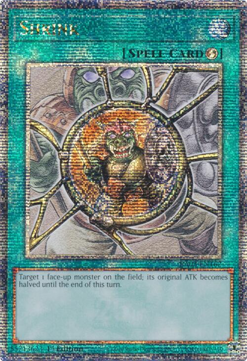 Shrink (Quarter Century Secret Rare) [RA03-EN162] Quarter Century Secret Rare | Good Games Morley