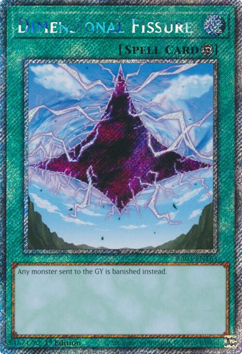 Dimensional Fissure (Platinum Secret Rare) [RA03-EN163] Platinum Secret Rare | Good Games Morley