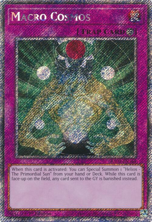 Macro Cosmos (Platinum Secret Rare) [RA03-EN164] Platinum Secret Rare | Good Games Morley