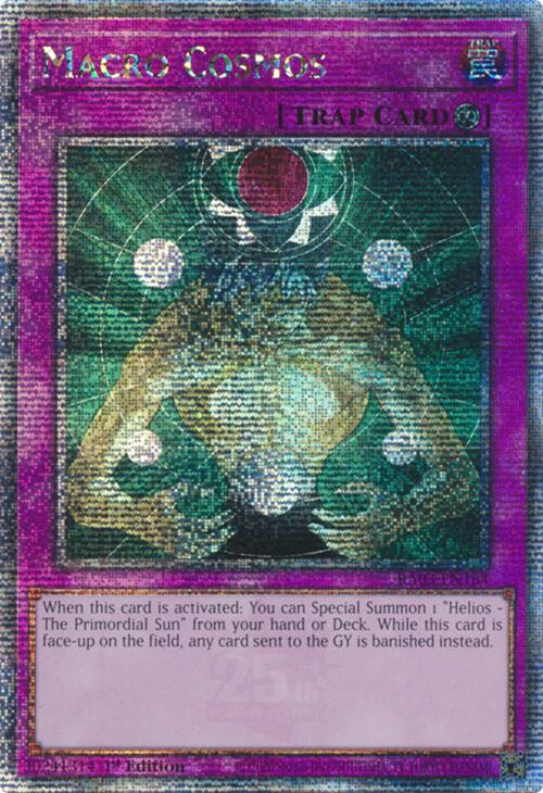 Macro Cosmos (Quarter Century Secret Rare) [RA03-EN164] Quarter Century Secret Rare | Good Games Morley