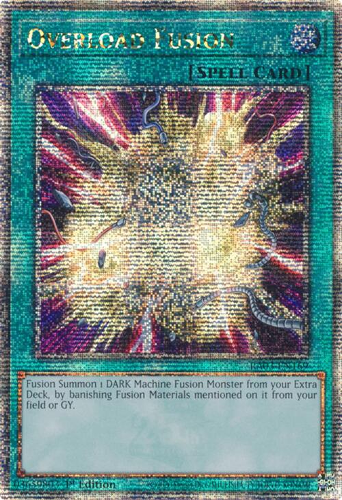 Overload Fusion (Quarter Century Secret Rare) [RA03-EN169] Quarter Century Secret Rare | Good Games Morley