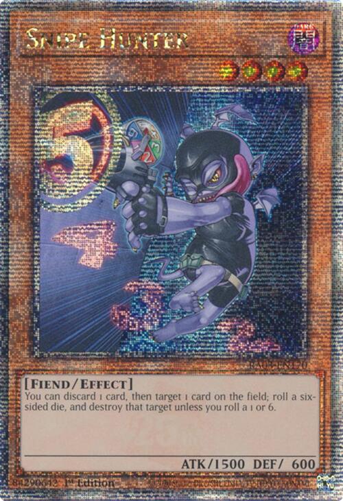 Snipe Hunter (Quarter Century Secret Rare) [RA03-EN170] Quarter Century Secret Rare | Good Games Morley