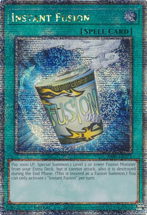 Instant Fusion (Quarter Century Secret Rare) [RA03-EN171] Quarter Century Secret Rare | Good Games Morley