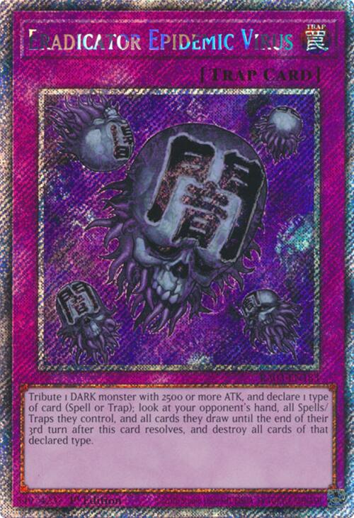 Eradicator Epidemic Virus (Platinum Secret Rare) [RA03-EN183] Platinum Secret Rare | Good Games Morley