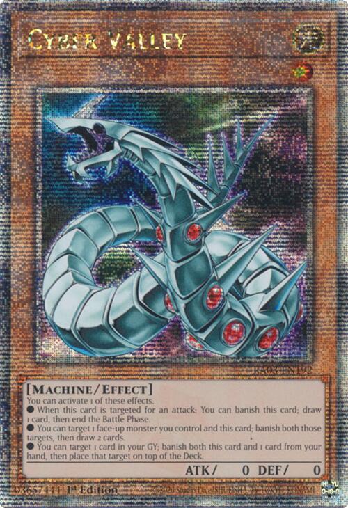 Cyber Valley (Quarter Century Secret Rare) [RA03-EN192] Quarter Century Secret Rare | Good Games Morley
