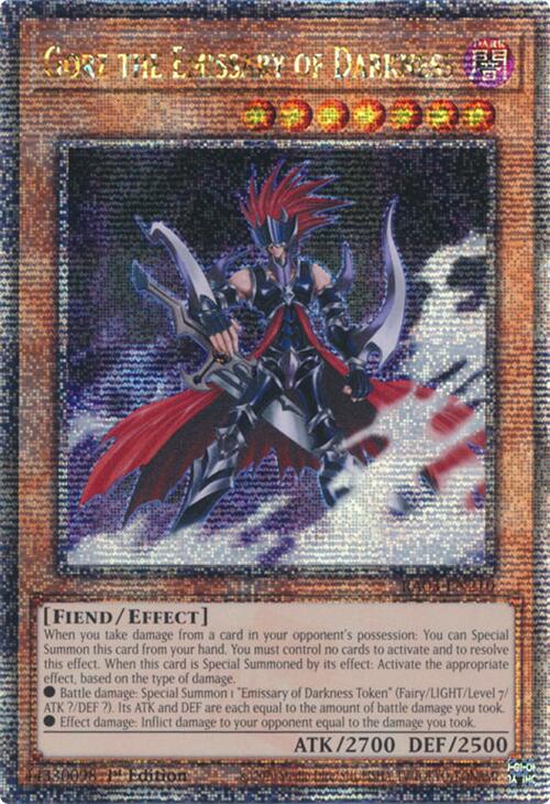 Gorz the Emissary of Darkness (Quarter Century Secret Rare) [RA03-EN210] Quarter Century Secret Rare | Good Games Morley