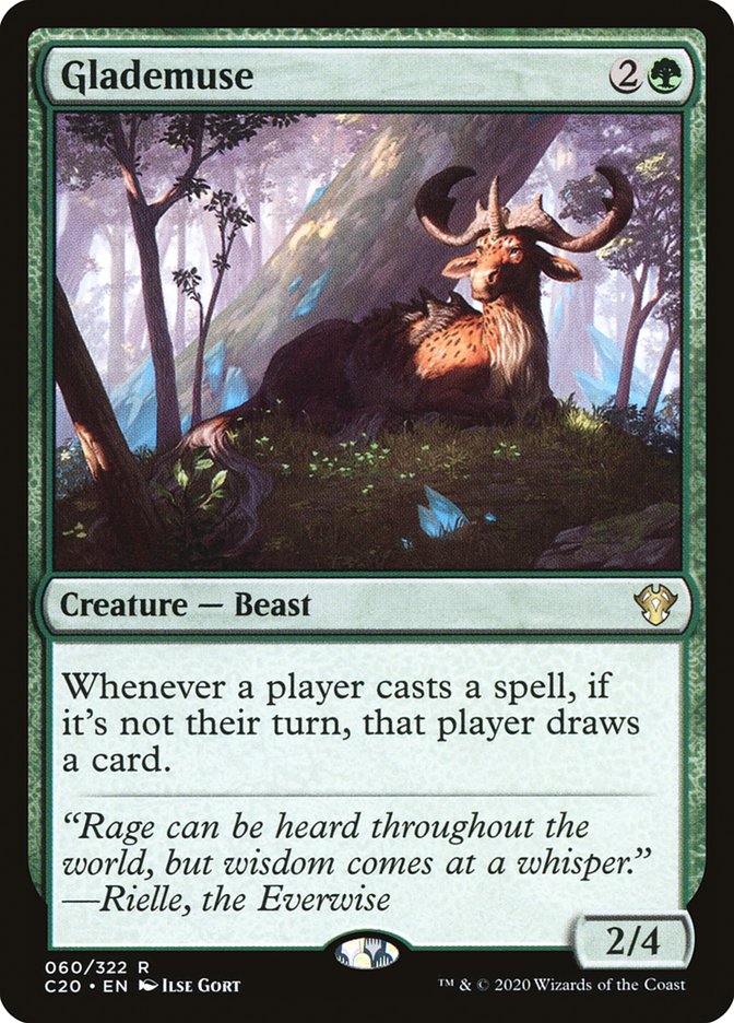 Glademuse 60/322 (Commander 2020)  | Good Games Morley