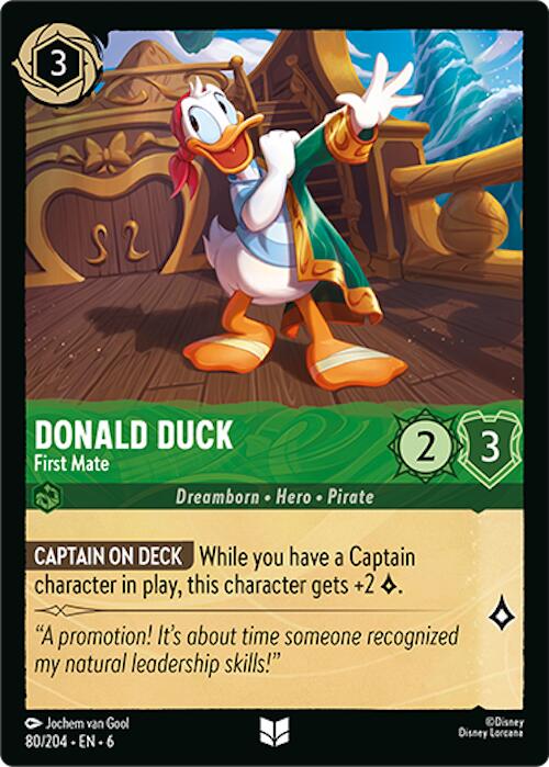 Donald Duck - First Mate (80/204) [Azurite Sea] | Good Games Morley