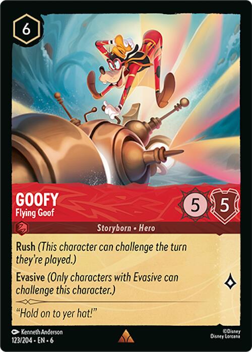Goofy - Flying Goof (123/204) [Azurite Sea] | Good Games Morley