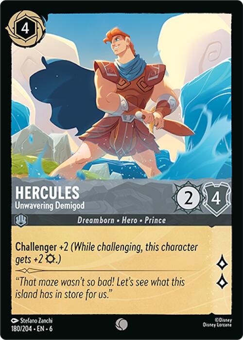 Hercules - Unwavering Demigod (180/204) [Azurite Sea] | Good Games Morley