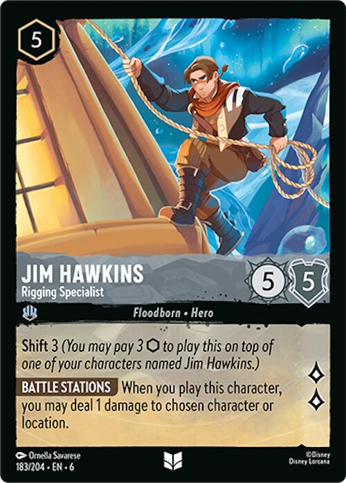 Jim Hawkins - Rigging Specialist (183/204) [Azurite Sea] | Good Games Morley