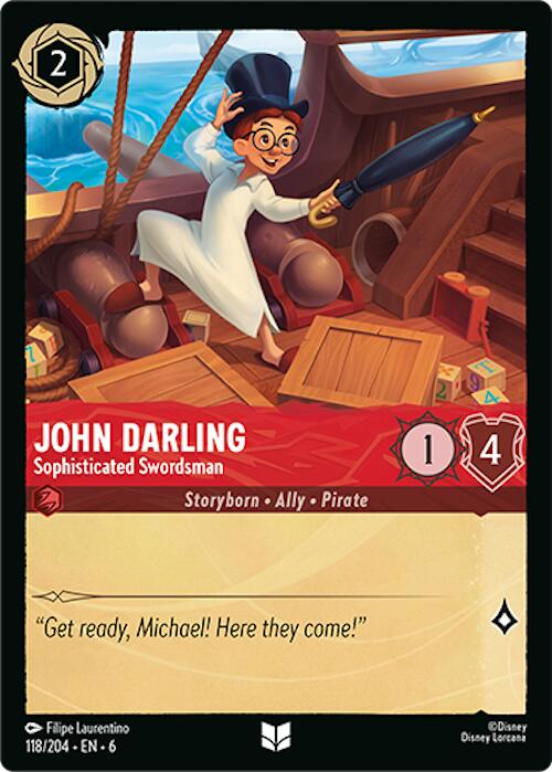 John Darling - Sophisticated Swordsman (118/204) [Azurite Sea] | Good Games Morley