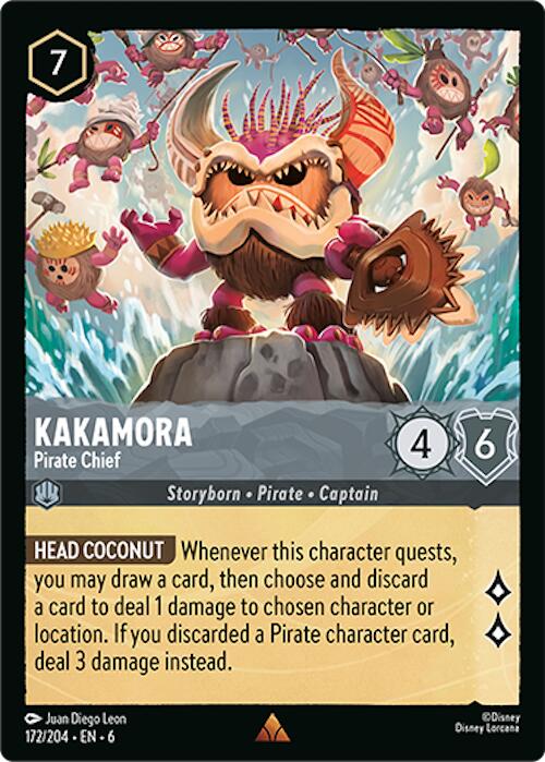 Kakamora - Pirate Chief (172/204) [Azurite Sea] | Good Games Morley