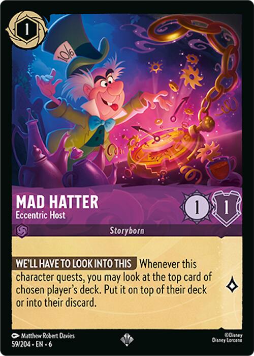 Mad Hatter - Eccentric Host (59/204) [Azurite Sea] | Good Games Morley