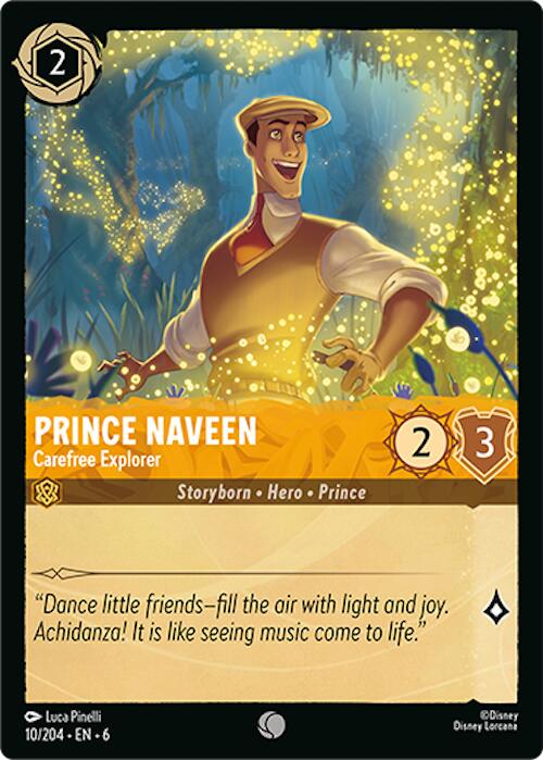 Prince Naveen - Carefree Explorer (10/204) [Azurite Sea] | Good Games Morley
