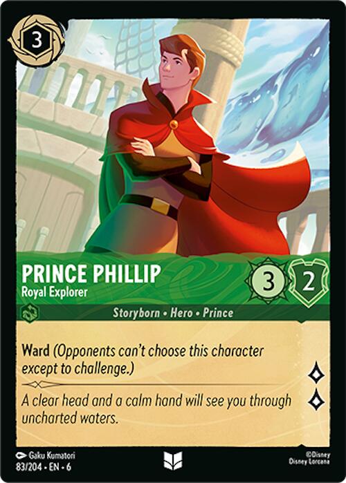 Prince Phillip - Royal Explorer (83/204) [Azurite Sea] | Good Games Morley