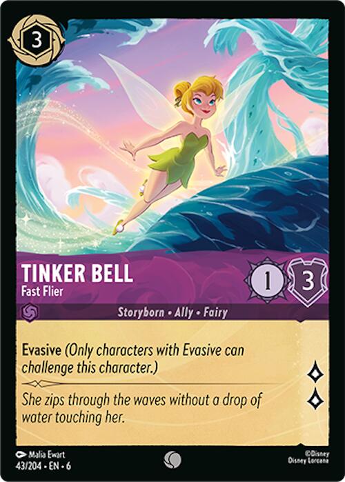 Tinker Bell - Fast Flier (43/204) [Azurite Sea] | Good Games Morley