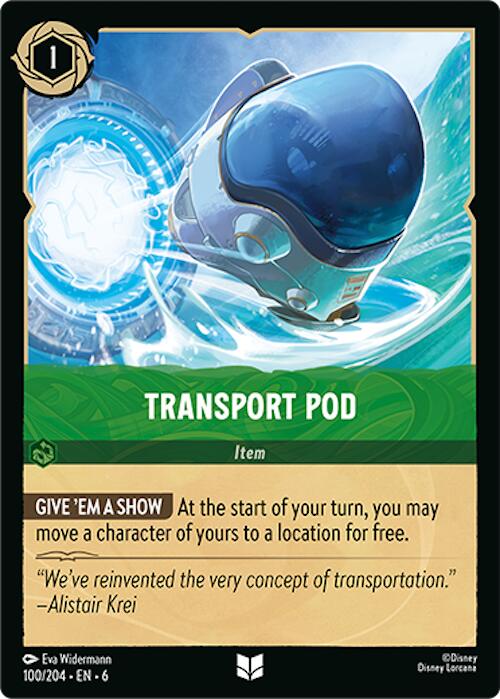 Transport Pod (100/204) [Azurite Sea] | Good Games Morley