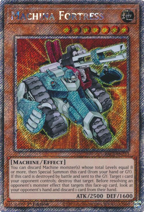 Machina Fortress (Platinum Secret Rare) [RA03-EN233] Platinum Secret Rare | Good Games Morley
