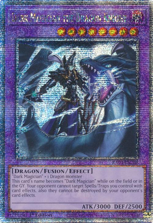 Dark Magician the Dragon Knight (Quarter Century Secret Rare) [RA03-EN268] Quarter Century Secret Rare | Good Games Morley