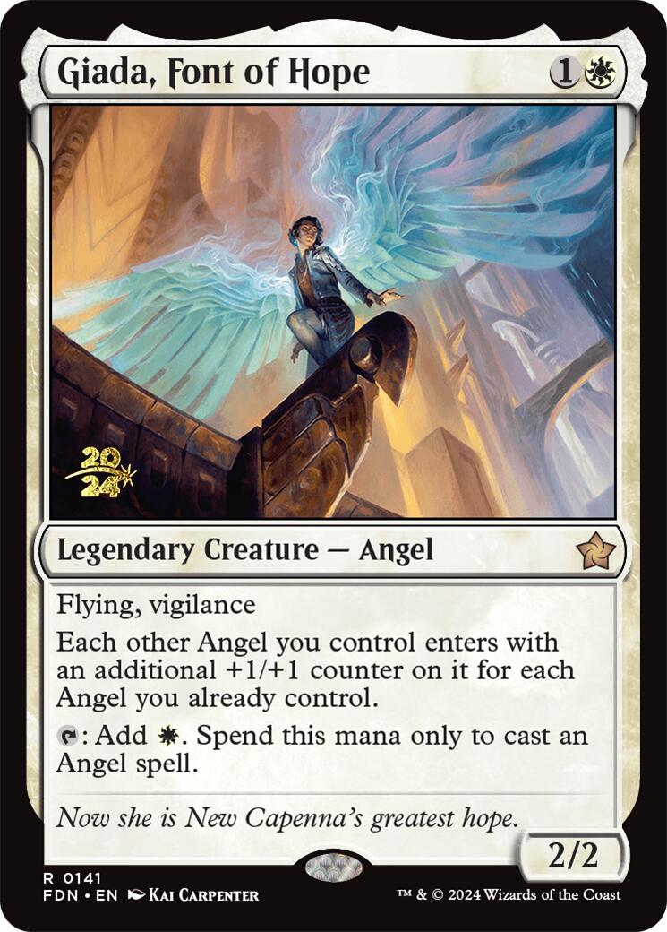 Giada, Font of Hope [Foundations Prerelease Promos] | Good Games Morley