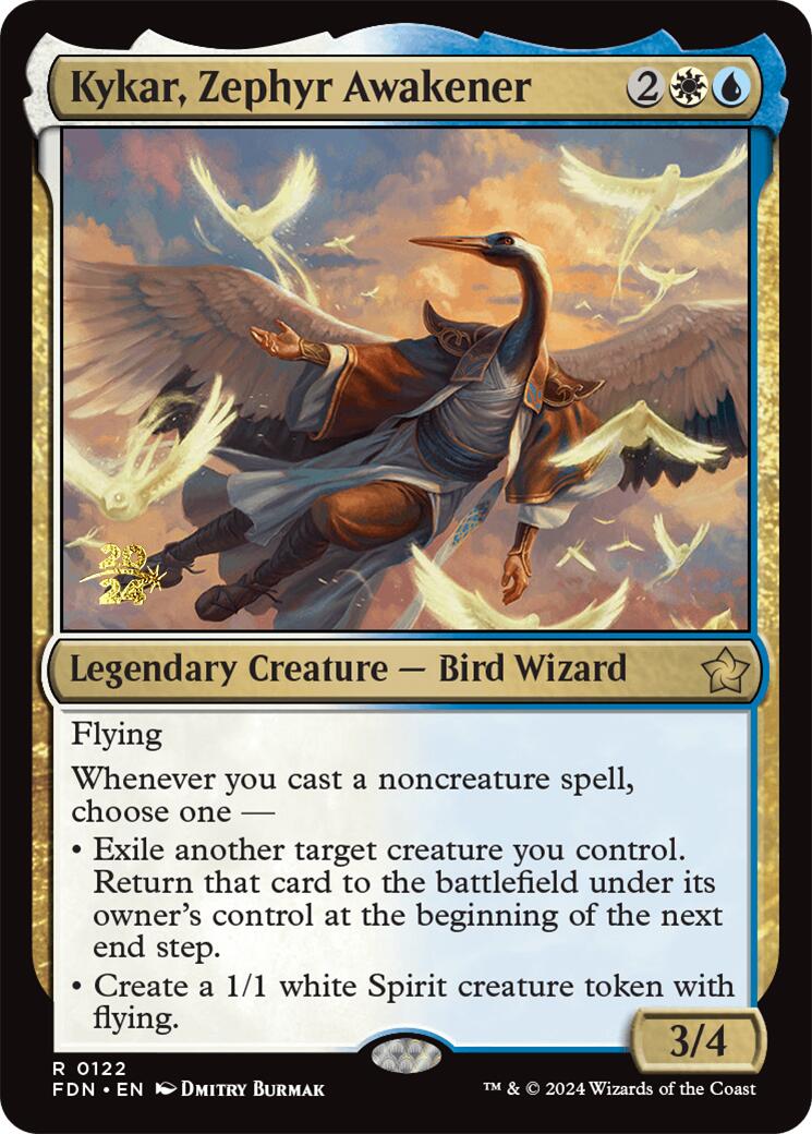 Kykar, Zephyr Awakener [Foundations Prerelease Promos] | Good Games Morley