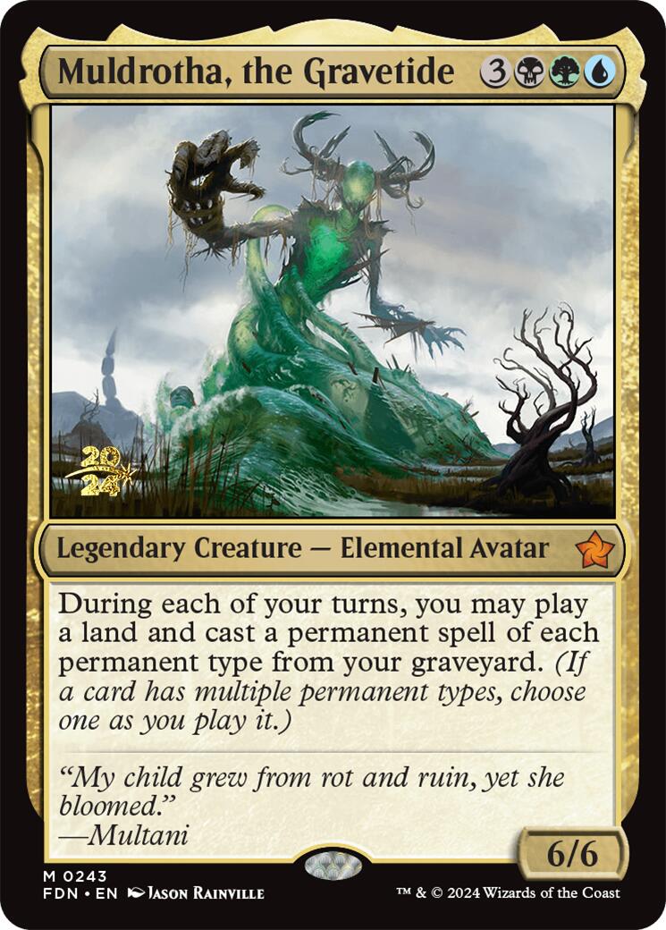 Muldrotha, the Gravetide [Foundations Prerelease Promos] | Good Games Morley