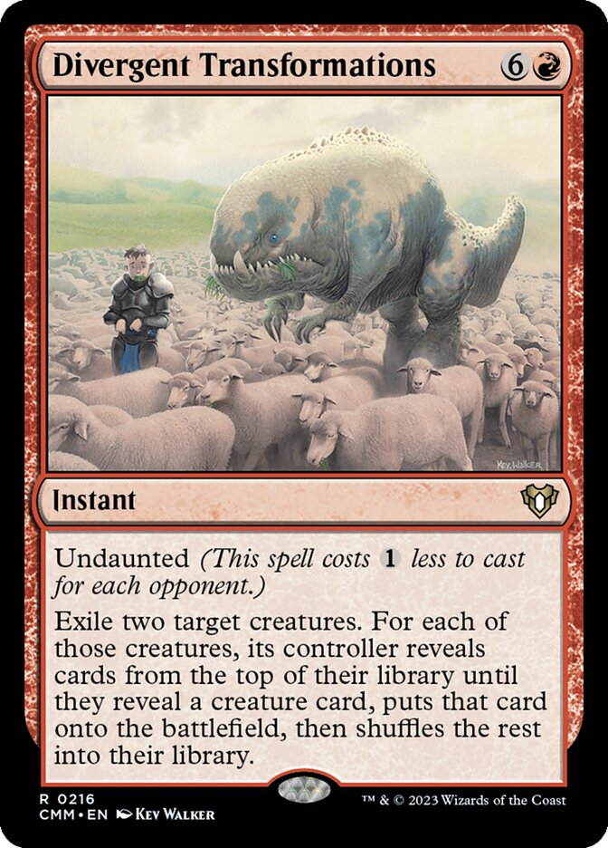 Divergent Transformations 216/451 (Commander Masters)  | Good Games Morley