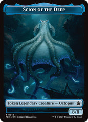 Scion of the Deep // Koma's Coil Doubled-Sided Token [Foundations Tokens] | Good Games Morley