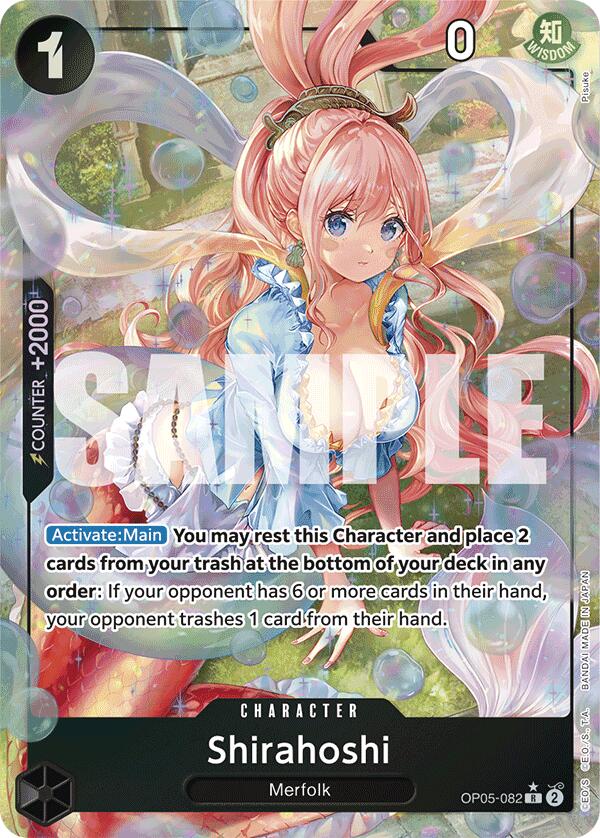 Shirahoshi (OP05-082) (Alternate Art) [Premium Booster -The Best-] | Good Games Morley