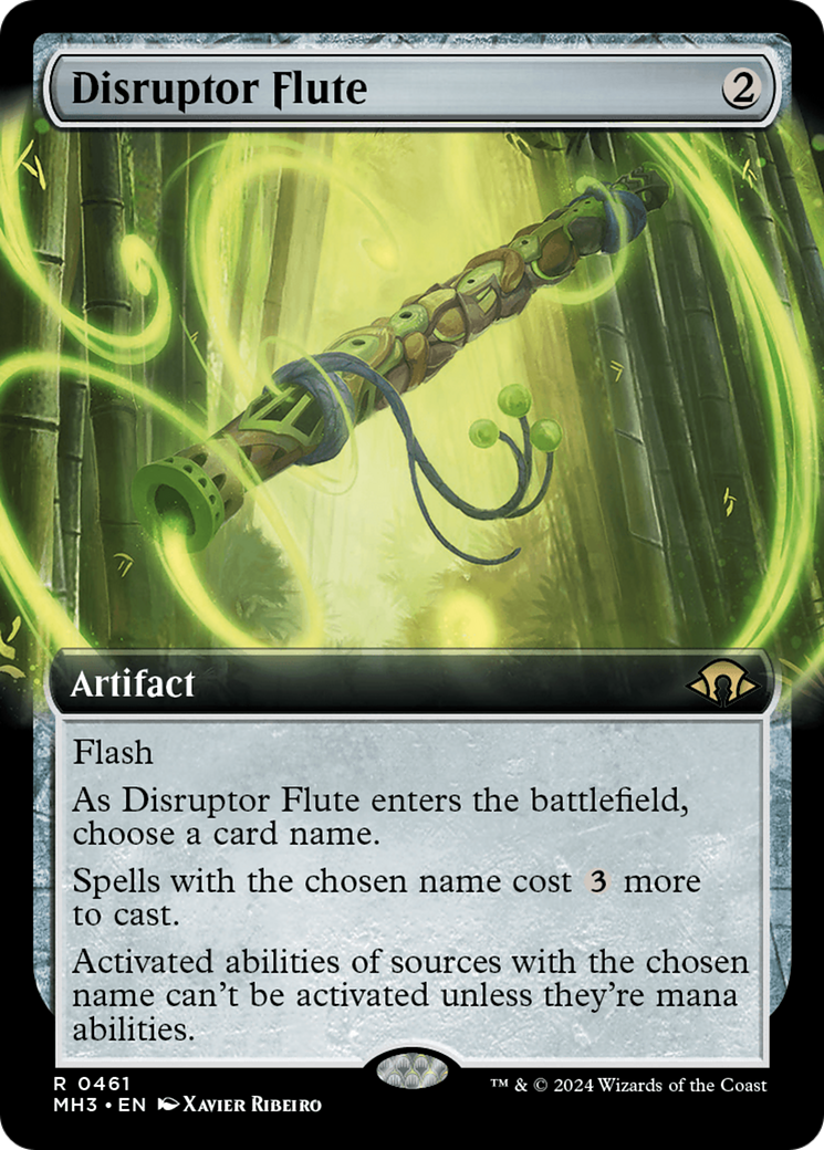 Disruptor Flute (Extended Art) [Modern Horizons 3] | Good Games Morley