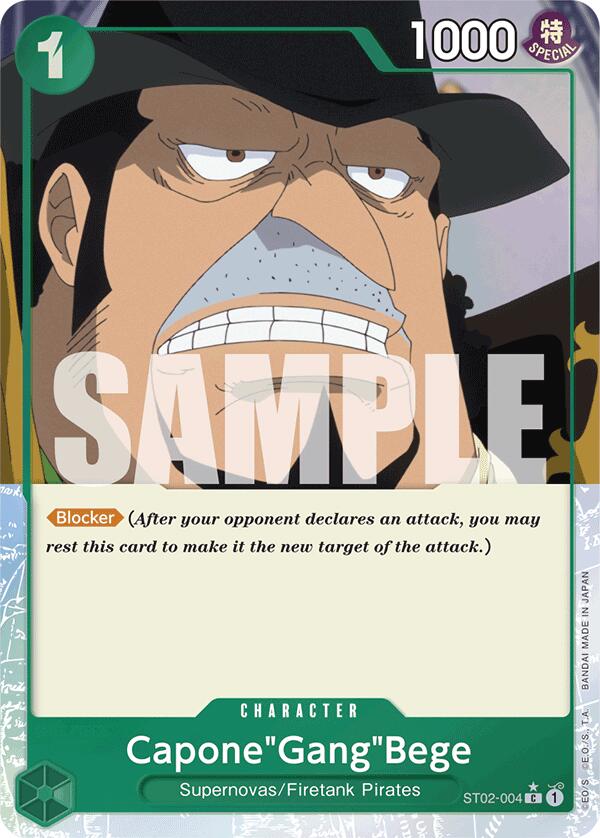 Capone"Gang"Bege (ST02-004) (Extended Art) [Premium Booster -The Best-] | Good Games Morley
