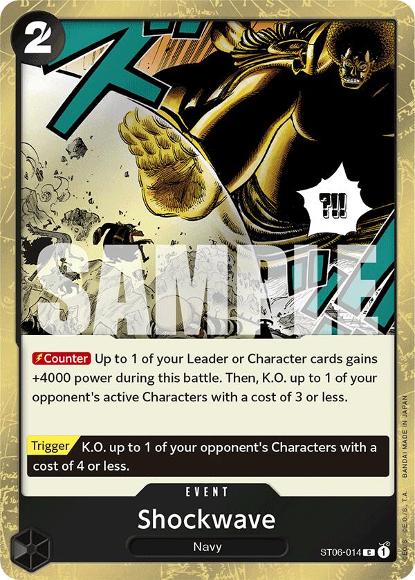 Shockwave (Jolly Roger Foil) [Premium Booster -The Best-] | Good Games Morley