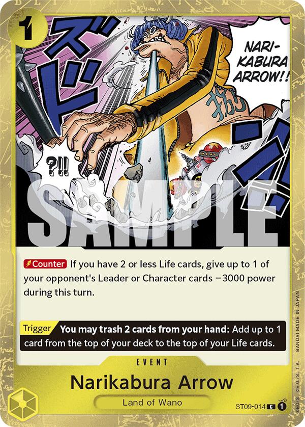 Narikabura Arrow (Jolly Roger Foil) [Premium Booster -The Best-] | Good Games Morley