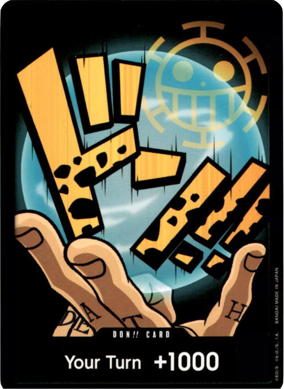 DON!! Card (Trafalgar Law) [Premium Booster -The Best-] | Good Games Morley