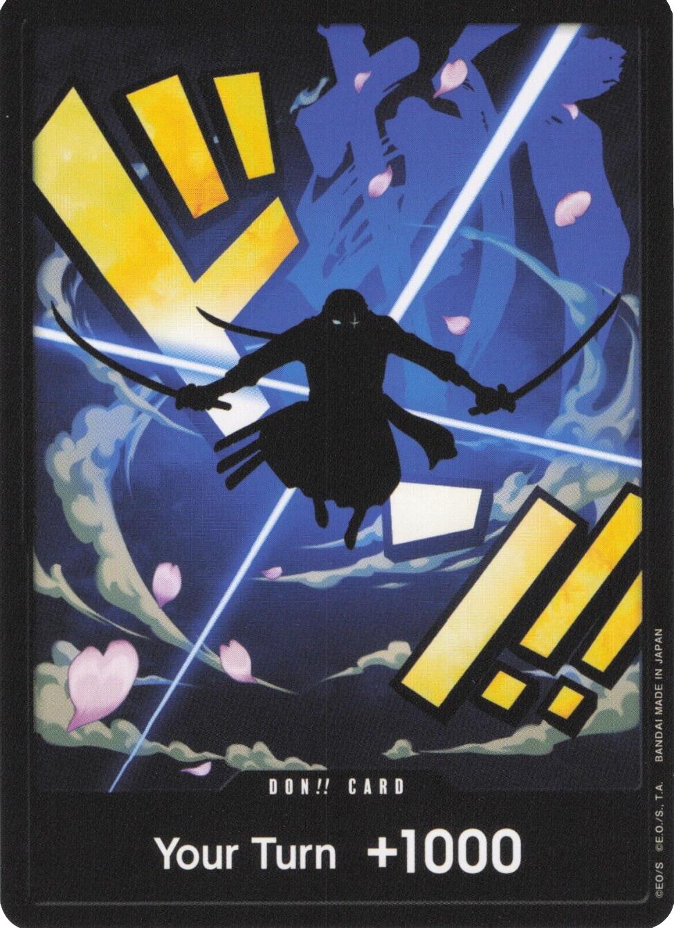 DON!! Card (Zoro) [Premium Booster -The Best-] | Good Games Morley
