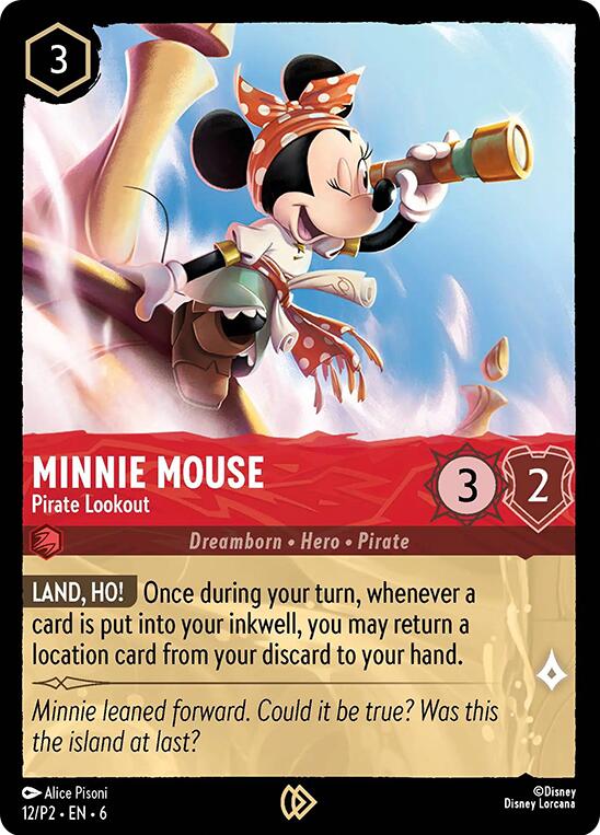 Minnie Mouse - Pirate Lookout (12/P2) [Promo Cards] | Good Games Morley