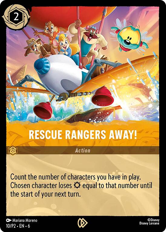 Rescue Rangers Away! (10/P2) [Promo Cards] | Good Games Morley
